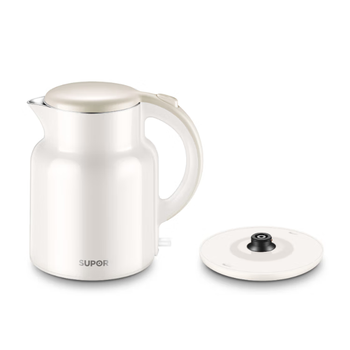 苏泊尔（SUPOR）ZMD安心系列电热水壶 2L大容量 304不锈钢内胆1800W大功率 SW-20E01A+水杯一个