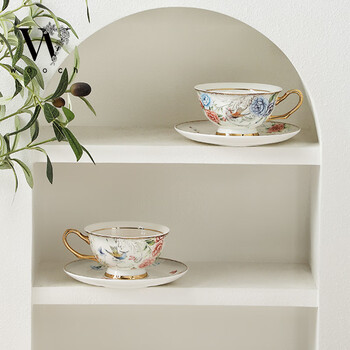 物取（WOOCH）百花密语系列咖啡杯套装订婚礼物高档精致下午茶乔迁新婚伴手礼