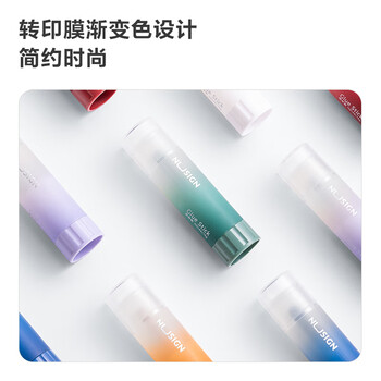 纽赛（NUSIGN）15gACR固体胶棒高粘度 安全无甲醛儿童胶棒 透明速干果冻胶棒 1支颜色随机 NS146得力旗下高端品牌