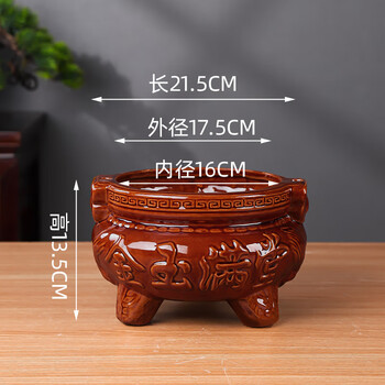 三足青花香炉价格报价行情- 京东