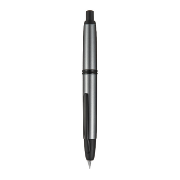 百乐（PILOT）CAPLESS按键式钢笔商务办公成人 (金属色笔杆)M咀 金属灰FC-1700RB-M-BDGY