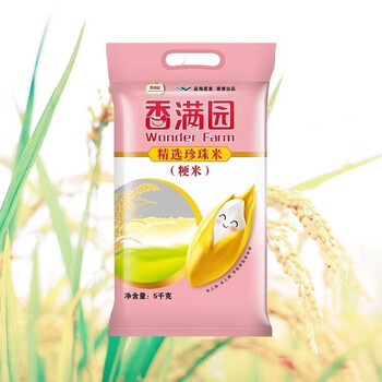 金龙鱼【经典推荐】花露水95ml+香满园精选珍珠米5KG