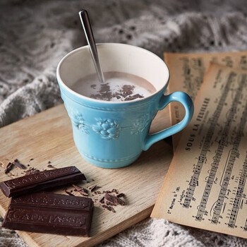 Wedgwood 欢愉假日贴心蓝朋友马克杯