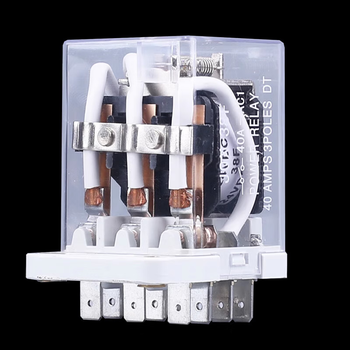 凯元达JQX-38F继电器大功率继电器40A大电流2开2闭8脚无托单继电器DC48V(2个) 凯元达JQX-38F继电器大功率继电器40A大电流2开2闭8脚无托单继电器DC48V(2个)