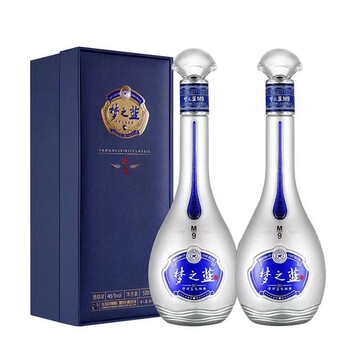 未開封　最高級　白酒　梦之蓝　M9 45° 最高級 白酒 梦之蓝 M9 未開封 飲料・酒