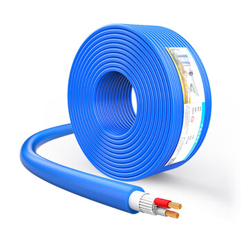 互宽 户外舞台音响线功放喇叭线音箱线纯铜EVJV2芯音频连接线 2芯1.5平方裸铜线*120根 哑光蓝10米