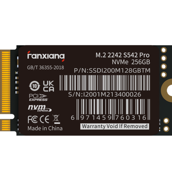 梵想（FANXIANG）512GB SSD固态硬盘 M.2接口NVMe协议2242尺寸版型PCIe3.0 电脑升级存储硬盘 S542PRO