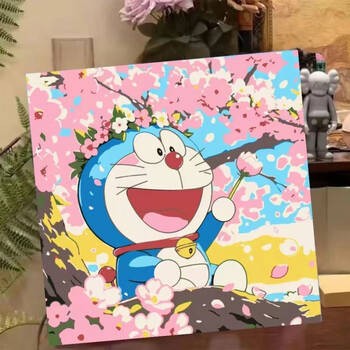 油彩画[模写] 鬼灭之刃时透无一郎数字油画2025新款手工diy填色