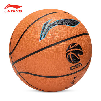 李宁(LI-NING)CBA联赛比赛用球 吸湿版 成人7号篮球 橙黄色 ABQJ122-1 李宁(LI-NING)CBA联赛比赛用球 吸湿版 成人7号篮球 橙黄色 ABQJ122-1
