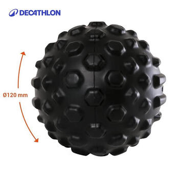迪卡侬筋膜球按摩足底脚肩颈弹力IA经典黑筋膜球(加大码) 2415872