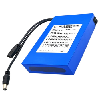 熙久阳 大容量锂电池聚合物电源 12V20AH 尺寸60*70*125mm带开关 3A充电器 