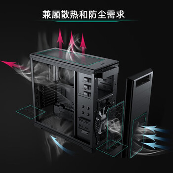 IPASON 组装台式机电脑（H11AMD双路主板 无CPU 无内存 1T SSD 1250W）