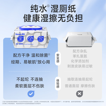 DEEYEO湿厕纸纯水湿厕纸家庭实惠装80抽厕纸湿巾擦屁股湿厕巾80抽*6包 DEEYEO湿厕纸纯水湿厕纸家庭实惠装80抽厕纸湿巾擦屁股湿厕巾80抽*6包