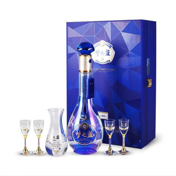 白酒　梦之蓝　M3 未開封 中国白酒 夢之藍 M3 52% 500ml 未開封