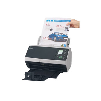 富士通(FUJITSU)FI-8150 A4彩色高速双面批量网络扫描仪 发票档案文件自动进纸连续扫描机 富士通(FUJITSU)FI-8150 A4彩色高速双面批量网络扫描仪 发票档案文件自动进纸连续扫描机