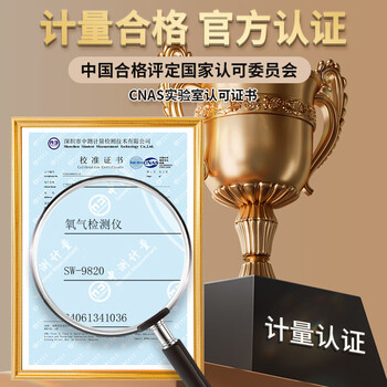 速为氧气浓度检测仪 测氧仪室内空气便携式氧气含量浓度测试仪SW-9820