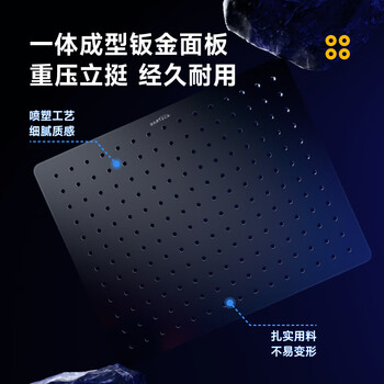 Brateck北弧 桌面置物架 洞洞板可上墙 家居房免打孔 收纳展示架 桌夹式万能挂板 办公桌搭收纳配件 APK20