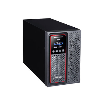 山特（SANTAK）UPS不间断电源C1K 1000VA/1000W家用办公机房服务器断电延迟带稳压备用电源	