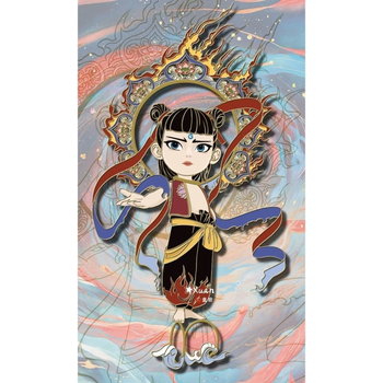 掌上谈熊 装饰冰箱贴 哪吒魔童闹海周边冰箱贴（5.5cm） 100个混发