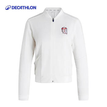 迪卡侬儿童网球夹克户外跑步黑白外套秋冬保暖男童运动外套米白4330934 迪卡侬儿童网球夹克户外跑步黑白外套秋冬保暖男童运动外套米白4330934