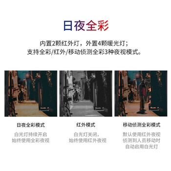 普联（TP-LINK）800万PoE筒型星光全彩网络摄像机 AI人脸抓拍 4K高清 双向语音  TL-IPC586TP-A4