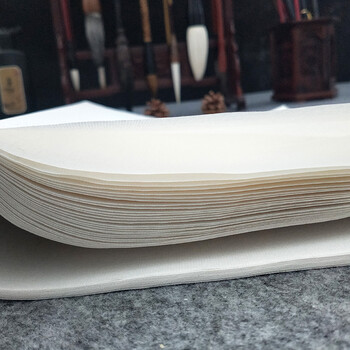 芬尚 文房四宝之宣纸 四开生宣书法专用纸初学练习创作纸学生毛笔书法国画课堂练习用纸52*36cm/35张 芬尚 文房四宝之宣纸 四开生宣书法专用纸初学练习创作纸学生毛笔书法国画课堂练习用纸52*36cm/35张