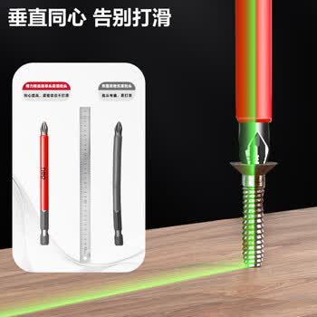 得力（deli）单头防滑批头强磁超硬十字批头内六角螺丝刀起子 经典实用款6件套