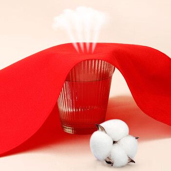 齐心（COMIX）大号纯棉柔软红领巾 小学生一年级少先队员红领巾 1.2m单条装 B1045