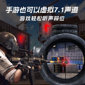 wedoking入耳式游戏有线耳机Type-C接口电竞7.1音效手机fps专用声道耳麦听声辨位和平精英可高清通话耳机