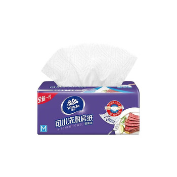 维达（Vinda）【食用油+厨房纸】非转纯正菜籽油1.8L*2桶+V9801抽纸60抽6包*2提