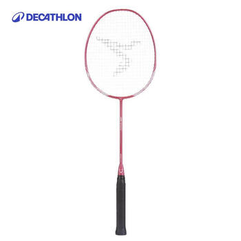迪卡侬（DECATHLON）儿童羽毛球拍浆果粉色碳素复合（拍长620mm)-4865277