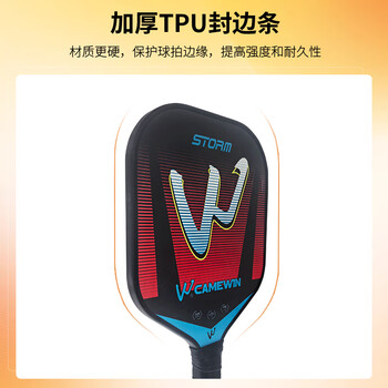 凯威（CAMEWIN）匹克球拍套装玻璃纤维入门Pickleball亲子互动情侣搭档皮克球双拍