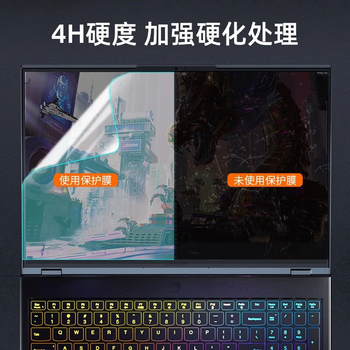 嘉速联想拯救者Y7000/R7000 2024/23款键盘膜+防蓝光屏幕膜 15.6英寸防蓝光润眼屏幕保护贴膜套装