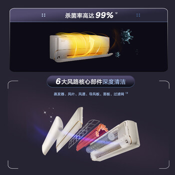格力空调 星梦 2匹新一级能效 外机双排铜管新风不吹人大挂机KFR-46GW/(46518)FNhAa-B1(WIFI) 格力空调 星梦 2匹新一级能效 外机双排铜管新风不吹人大挂机KFR-46GW/(46518)FNhAa-B1(WIFI)
