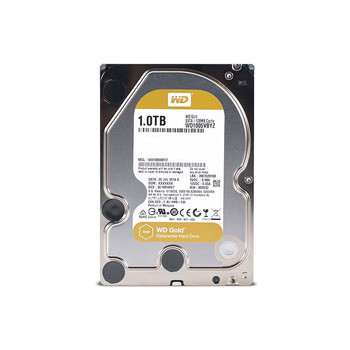 西部数据（WD）1TB 企业级机械硬盘 WD Gold 西数金盘 SATA 7200转128MB CMR垂直 服务器硬盘 3.5英寸WD1005VBYZ