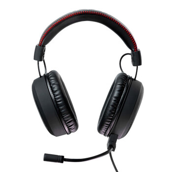 联想(Lenovo)拯救者 Thunder Y480有线游戏耳机头戴式专业电竞耳麦 带线控USB耳机 黑色