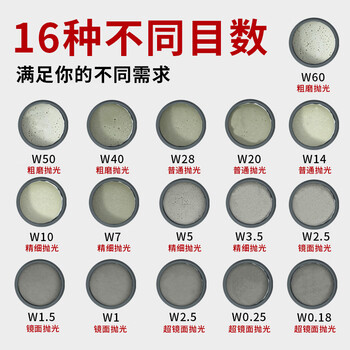 卡夫威尔金刚石研磨膏抛光膏玉石珠宝首饰金属(50g)W10-2000#  YM5876