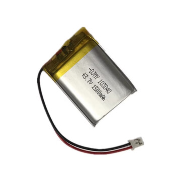 汇鑫茂 聚合物锂蓝牙音箱电池内置电芯3.7V可充4.2V大容1000毫安523450 2.0插头左正1000毫安（3个）