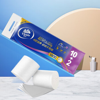 维达（Vinda）【大米+卷纸】【热销】精选珍珠米5kg*2袋+V4492卷纸12卷*2提 