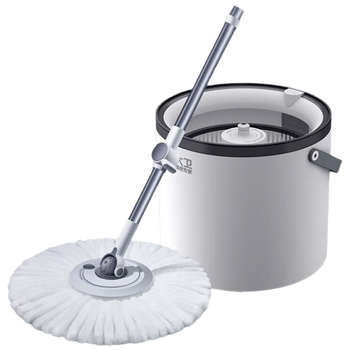 大卫 带桶旋转拖把 免手洗强吸水 洗脱二合一 拖布N11Plus 配替换头*2