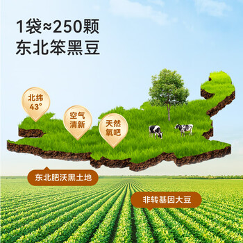 京东京造鲜来多100%纯黑豆浆粉20g*21袋豆浆粉高蛋白谷物早餐东北黑豆豆浆