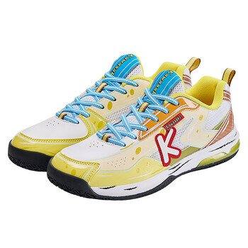 川崎（KAWASAKI）羽毛球鞋海绵宝宝联名款男女运动鞋 C32026 黄色-海绵宝宝 43
