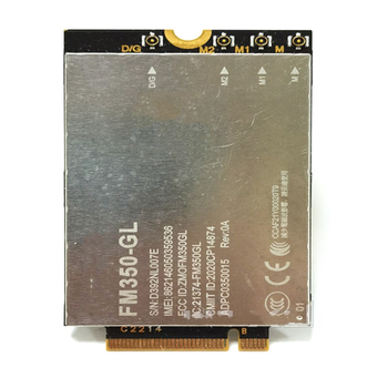 凯元达 NR Sub6 LTE WCDMA千兆4.67Gbps 模块  FM350-GL通用版 3G/4G/5G