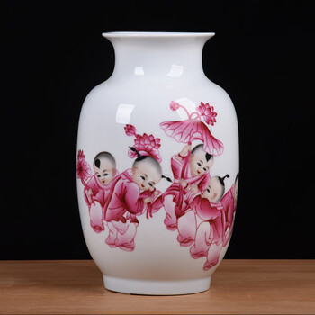 粉彩人物花瓶品牌及商品- 京东