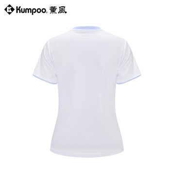 薰风（KUMPOO）羽毛球服赛事系列速干透气比赛球服KW-4207 女款浅紫 3XL
