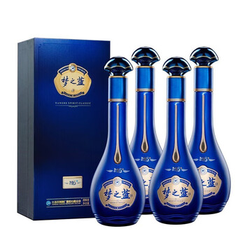 激安商品 Amazon.co.jp: 夢之藍 □洋河大曲の幻の白酒15年 550ml
