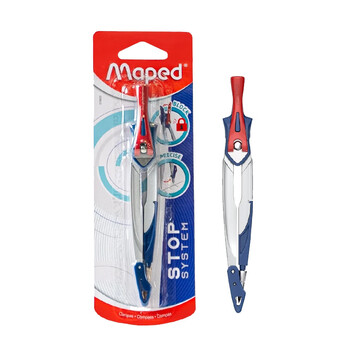 马培德(Maped)智能锁定绘图圆规 初高中考试锁距圆规 小学生制图绘图学习工具 019600CH铅芯款【简易卡装】 马培德(Maped)智能锁定绘图圆规 初高中考试锁距圆规 小学生制图绘图学习工具 019600CH铅芯款【简易卡装】