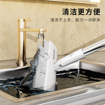 佳帮手V型地刷多功能卫生间缝隙清洁地板刷浴室厕所瓷砖长柄洗墙刷子