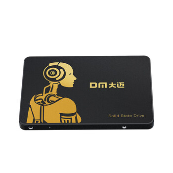 大迈（DM）DMSSD固态硬盘 F550金色升级版 256G 台式机/笔记本通用 电脑升级组件