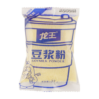 龙王豆浆粉33g*7包冲饮代餐儿童成人早餐高蛋白独立包装非转基因